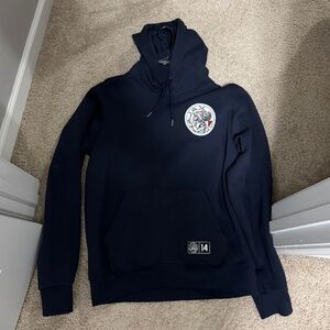 Ajax FC Johan Cruiff sweatshirt men's XL blue